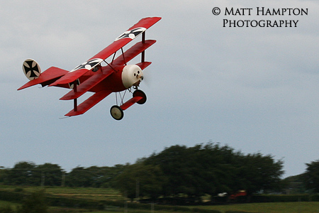 WWI Fokker Triplane Scale Model