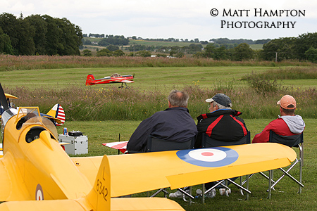 A half scale model of the Miles Magister